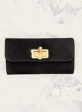 Elegant Suede Clutch
