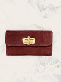 Elegant Suede Clutch