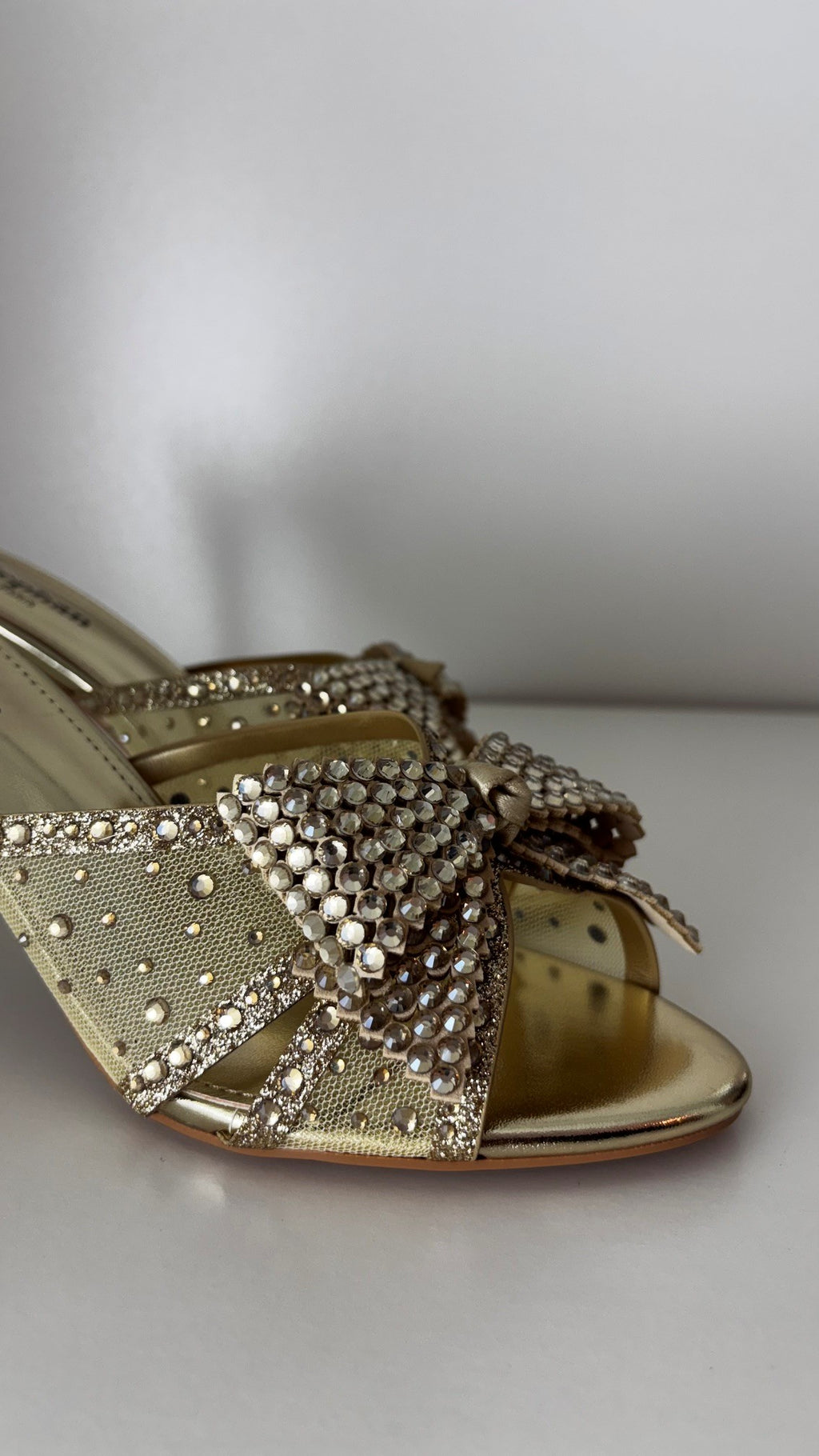 Gold Mule Sandal